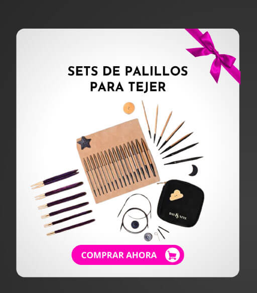 Set palillos para tejer