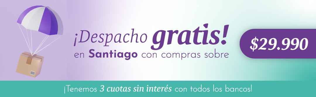 Despacho gratis sobre $29.990