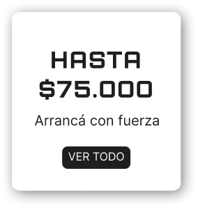 Regalos hasta $75.000