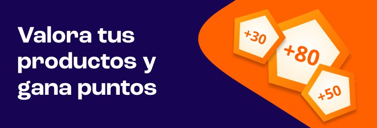 Valora tus productos y gana puntos para el ranking de usuarios de PcComponentes