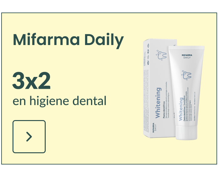 Mifarma Daily 3x2 en higiene dental