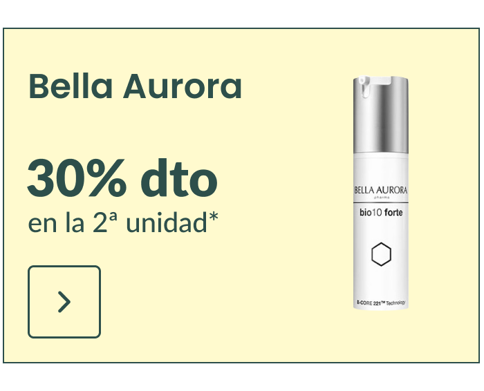 Bella Aurora 30% dto. en la 2 unidad