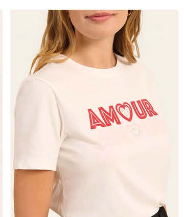 Haz clic para ver Camiseta Amour Crudo