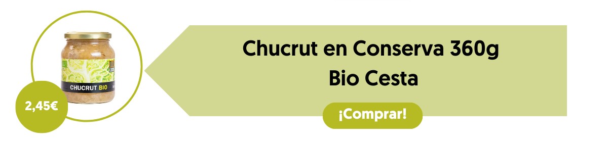 Chucrut en Conserva 360g Bio Cesta