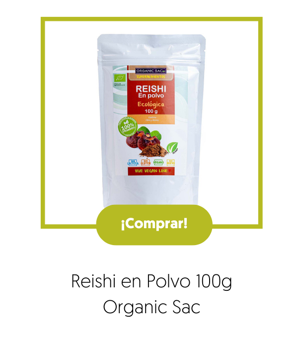 Reishi en Polvo 100g Organic Sac