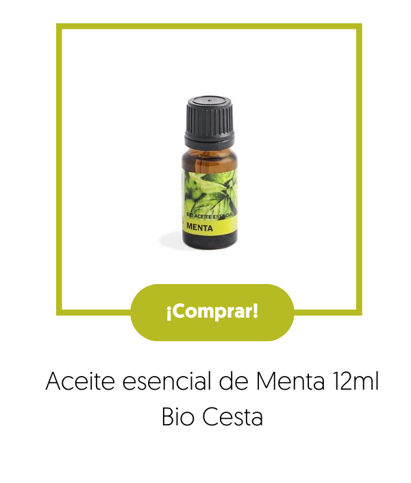 Aceite esencial de Menta 12ml Bio Cesta