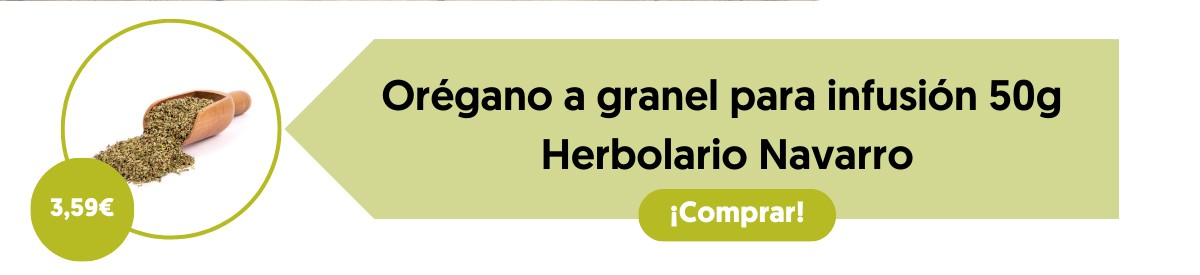 Orégano a granel para infusión 50g Herbolario Navarro