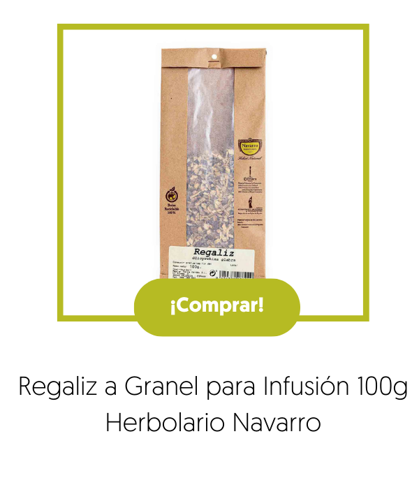 Regaliz a Granel para Infusión 100g Herbolario Navarro