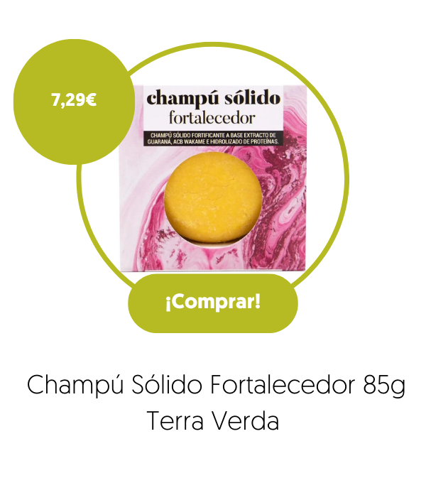 Champú Sólido Fortalecedor 85g Terra Verda