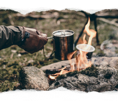 Equipamiento bushcraft móvil