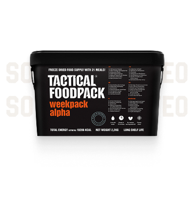 Pack de Comidas TACTICAL FOODPACK Weekpack Alpha 7 Días x 21