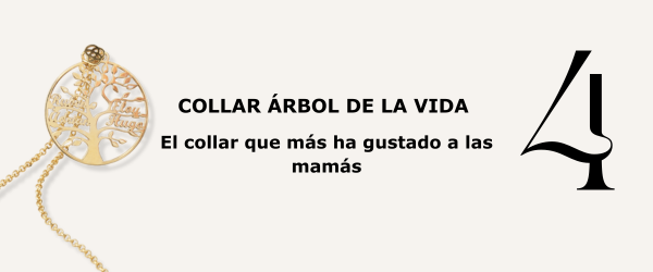 collar árbol vida oro