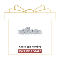 anillo plata