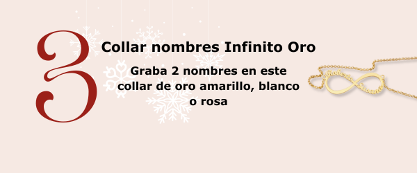 collar infinito oro