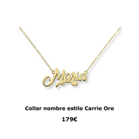 collar oro