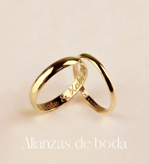 ALIANZAS DE BODA