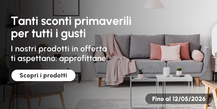 Sconti primaverili fino al 30%