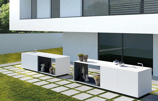 Cocinas de exterior: tendencias y materiales para disfrutar al aire libre