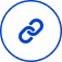 logo link blue